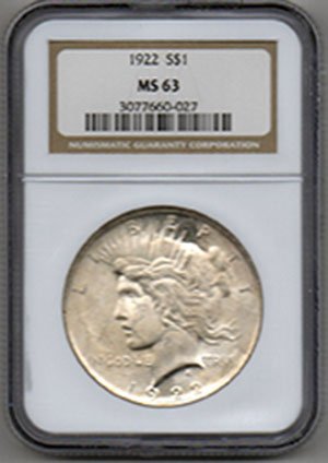 美國1922年 和平