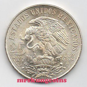 1968年墨西哥銀幣