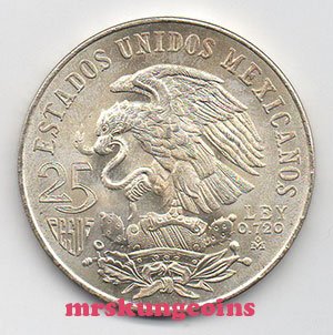 1968年墨西哥銀幣