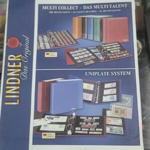 德國Lindner放置紙鈔塑料活頁 - 單面1格