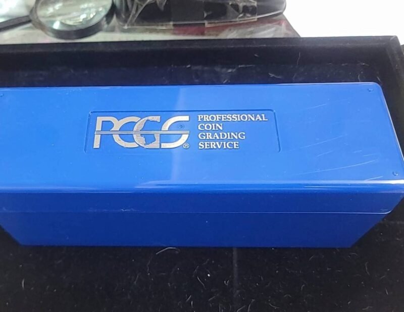 307866拷貝 二手PCGS鑑定幣專用收納盒