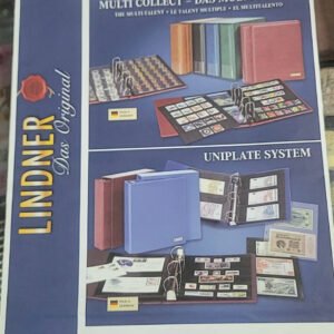 5343242 德國Lindner放置紙鈔塑料活頁 - 單面3格