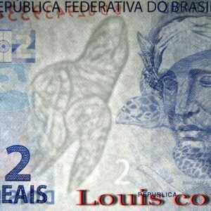 B002-4 B002‧Brasil‧2010巴西‧2reais 5reais(B)