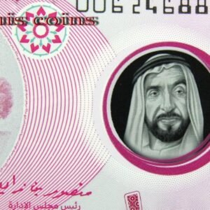 B104-UNITED ARAB EMIRATES-2025阿拉伯聯合大公國塑膠鈔票100 Dirhams(B)