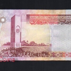 B113-LIBYA--2009利比亞紙幣5 Dinars(289)