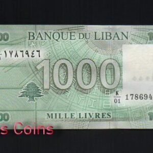 B115-LEBANON--2004 & 2008黎巴嫩紙幣1.000 Livres(041)