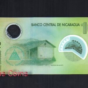 122-2 B122-NICARAGUA--2007尼加拉瓜塑膠鈔票10 Cordobas(359)
