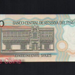 125-2 B125-PERU--2006祕魯紙幣20 Nuevos Soles(393)