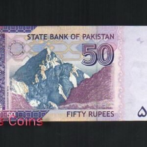 B131-PAKISTAN--2008巴基斯坦紙幣50 Rupees(389)