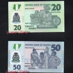 B134-NIGERIA--2009奈及利亞塑膠鈔票(4張一套)(382)