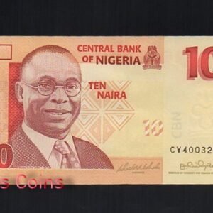 135-1 B135-NIGERIA--2006奈及利亞紙幣10 Naira(365)