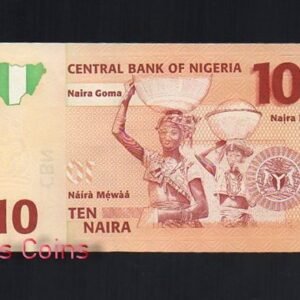 135-2 B135-NIGERIA--2006奈及利亞紙幣10 Naira(365)
