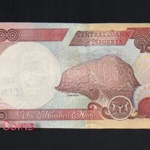 138-2 B138-NIGERIA-2010奈及利亞紙幣100 Naira(370)