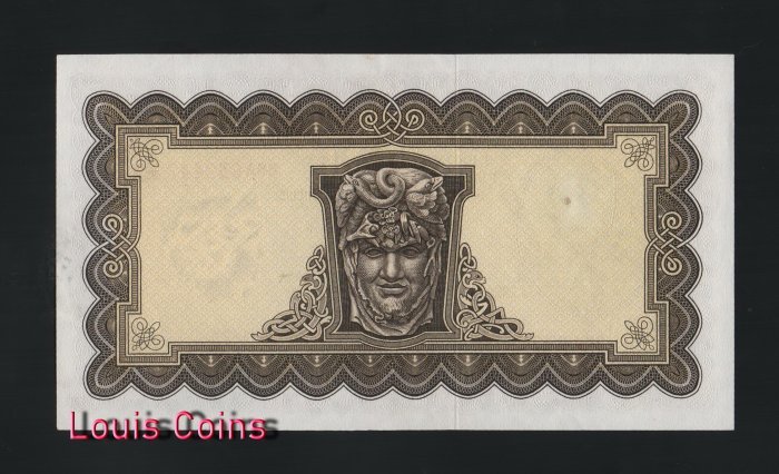 B139-IRELAND-1956-75愛爾蘭紙幣5 Pounds(O)