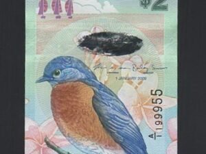 B142-BERMUDA-2009百慕達鈔票-2 Dollars(O)