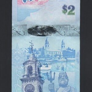 B142-BERMUDA-2009百慕達鈔票-2 Dollars(O)