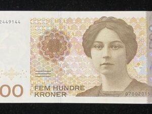 143-1 B143-NORWAY-1999-2015挪威紙幣,500 Kroner(B)