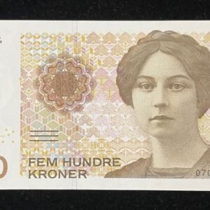 B143-NORWAY-1999-2015挪威紙幣,500 Kroner(B)