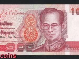 B144-THAILAND-ND (1994)泰國紙幣-100 Baht(312)