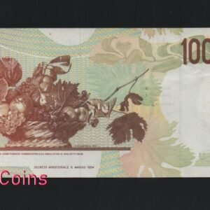 B146-ITALY-1994義大利紙幣-100.000 Lire(B)
