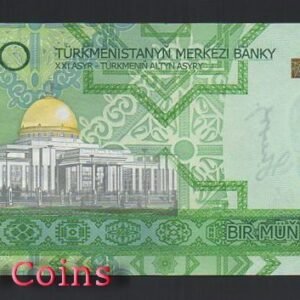 155-2 B155-TURKMENISTAN--2005土庫曼紙幣1.000 Manat(544)