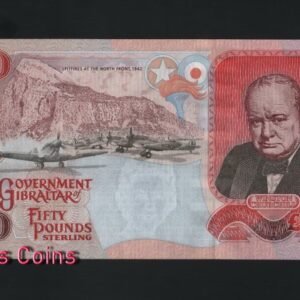 156-2 B156-GIBRALTAR-2006直布羅陀紙幣,50 Pounds Sterling(B)