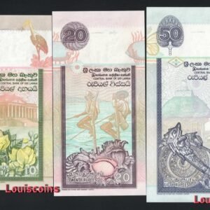 165-2 B165-SRI LANKA-1995-2006斯里蘭卡紙幣全套-10-2000 Rupees(O)