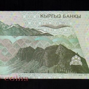 169-2 B169-KYRGYZSTAN--1997吉爾吉斯紙幣10 Som(261)