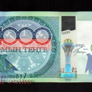 B174-KAZAKHSTAN-2010哈薩克紙幣1.000 Tenge(279)