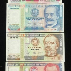 176-3 B176-PERU-1985-91祕魯紙幣-11張(O)