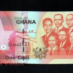 180-1 B180-GHANA--2010迦納紙幣.1 Cedi(164)