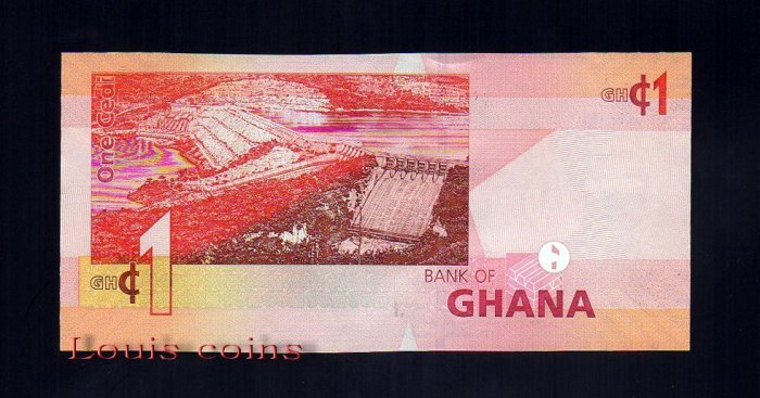 180-2 B180-GHANA--2010迦納紙幣.1 Cedi(164)