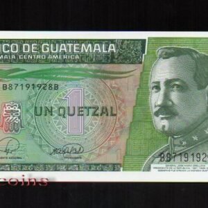 B183-GUATEMALA--2008瓜地馬拉塑膠鈔票1 Quetzal(190)
