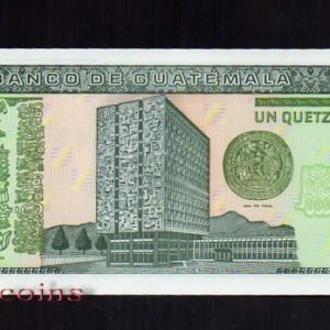 B183-GUATEMALA--2008瓜地馬拉塑膠鈔票1 Quetzal(190)