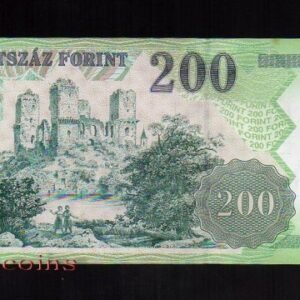 B190-HUNGARY--1998匈牙利紙幣200 Forint(481)