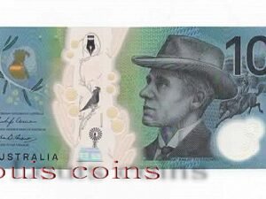 20-1 B020‧Australia‧2017澳洲‧10 Dollars塑膠鈔(533)