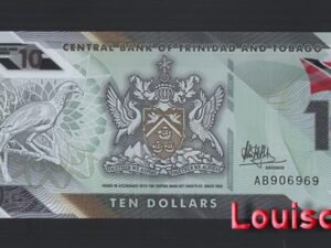 218-1 B218-TRINIDAD & TOBAGO-2020千里達&多巴哥塑膠鈔票-10(1048)