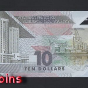 218-2 B218-TRINIDAD & TOBAGO-2020千里達&多巴哥塑膠鈔票-10(1048)