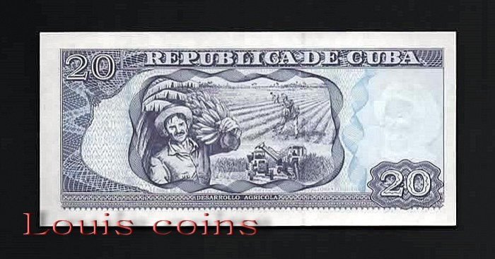B220-CUBA--2006古巴紙幣20 Pesos（100）
