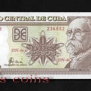 221-1 B221-CUBA--2005古巴紙幣10 Pesos(102)