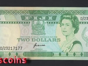 229-1 B229-FIJI-ND (1995)斐濟紙幣-2 Dollars(B)