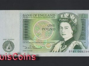 B230-GREAT BRITAIN-ND (1978-1984)英國紙幣,1 Pound(1368)