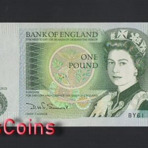 B230-GREAT BRITAIN-ND (1978-1984)英國紙幣,1 Pound(1368)
