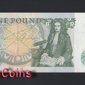 B230-GREAT BRITAIN-ND (1978-1984)英國紙幣,1 Pound(1368)