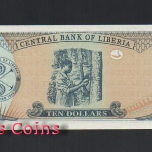 B239-LIBERIA--2009賴比瑞亞紙幣10 Dollars(288)