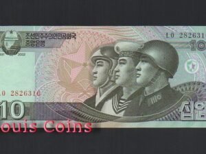 B241-KOREA (NORTH)--2002北韓紙幣10 Won(374)