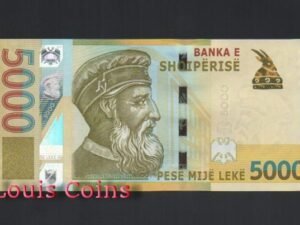 B245-ALBANIA--2017阿爾巴尼亞紙幣5.000 Leke（B)