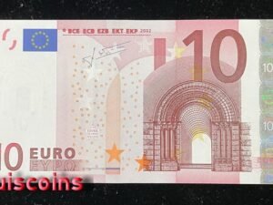 B251-EUROPEAN CENTRAL BANK-2002歐盟紙幣-10 euro二簽(402)