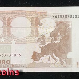 251-2 B251-EUROPEAN CENTRAL BANK-2002歐盟紙幣-10 euro二簽(402)