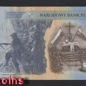 B266-POLAND-2024波蘭紀念紙幣含冊,20 Złotych(B)